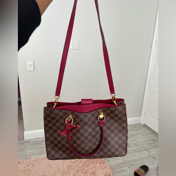 Louis Vuitton Damier Ebene LV Riverside Lie De Vin - Picture 8 of 9